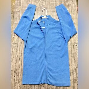 Worthington Men's Zip-Up Sweater in Blue